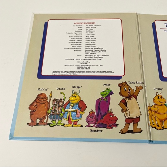 1985 Teddy Ruxpin Teddy’s Winter Adventure Book - Picture 7 of 16